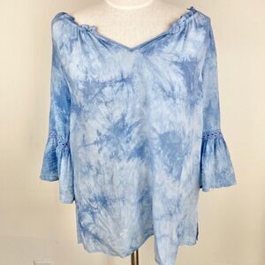 Spense Bell Sleeve Blouse